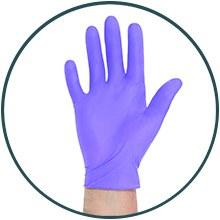 Gants Halyard Nitrile Sterile Medium Paire 50pcs
