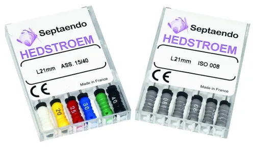 Lime  Endo Hedstroem 25Mm Iso Assort 15- 6pcs