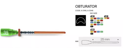 Thermafil Obturateur 25Mm Iso 140 6pcs