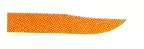 Coins De Bois Orange 100pcs
