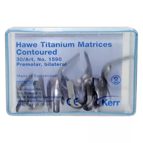 Matrices Titane Contoured 0.03 Mm 30pcs