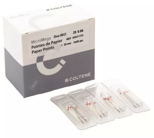One Reci Pap.P Coltene25/.04 144pcs